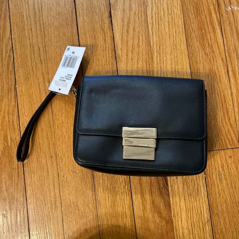 Michael Kors Madelyn Small Leather Clutch